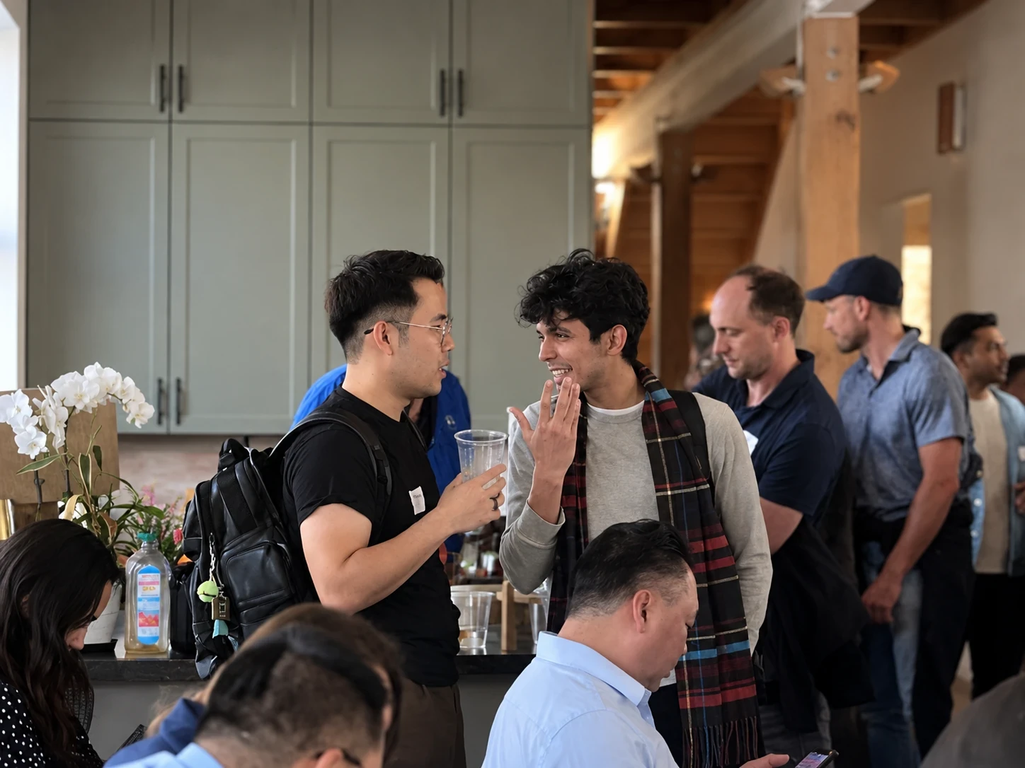Guests talking at Physical AI Deployment in Business, Sep 23, 2026